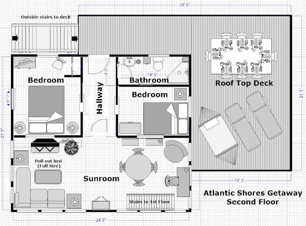 Atlantic Shores Getaway Steps From Jax Beach Private House Pet Friendly Near To The Mayo Clinic - Unf - Tpc Sawgrass - Convention Center - Shopping Malls - Under 3 Hours From Disney Jacksonville Beach Exterior foto